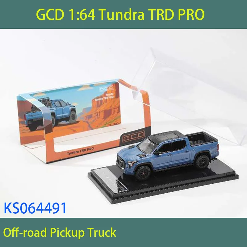 

GCD 1:64 Tundra TRD PRO Off-road Pickup Truck Alloy Car Model Classic Adult Collection Showcasing Boy Toys