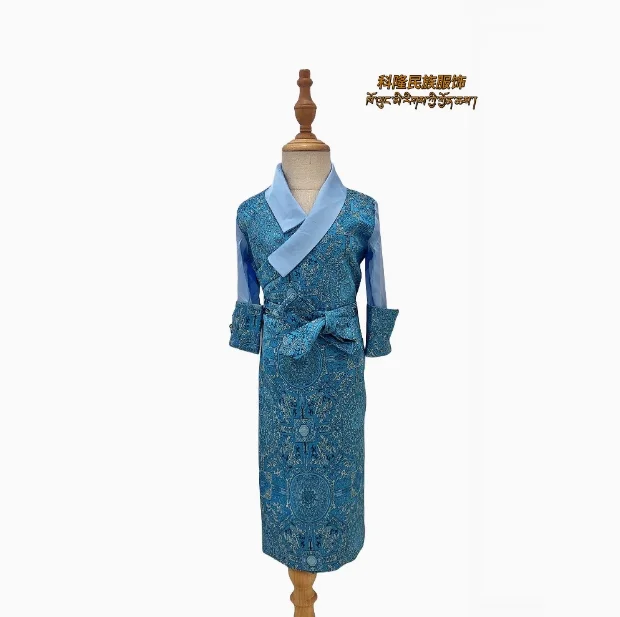 

Китайское платье Бола для девочек Xizang, винтажное танцевальное платье