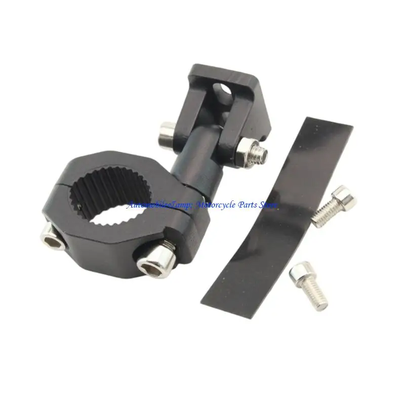 H7BD Upgrades ABS Motorcycle Auxiliary Light Holder Fits 22mm to 32mm Handlebar Guard