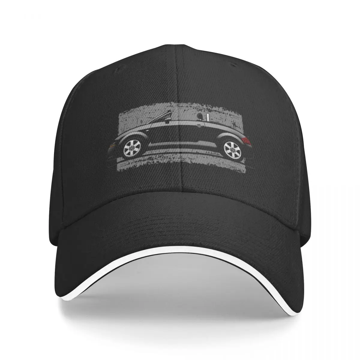 My hand drawing of the German roadster (transparent) Baseball Cap Hood Beach Outing western Hat Trucker Hats For Men Women's