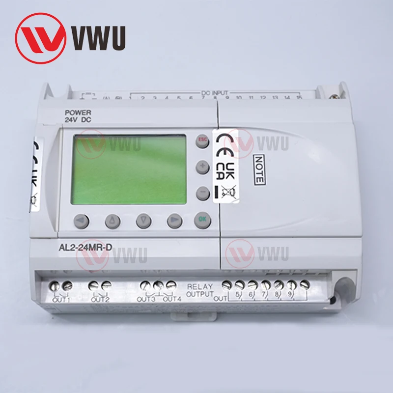 AL2-24MR-D Программируемый логический контроллер ПЛК 15 входов/9 релейных выходов Модуль цифрового ввода Высокое качество на складе