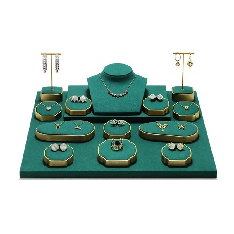 

Jewelry display props - Ultra-fine jewelry display rack - Counter ring, necklace, bracelet and earring display stand