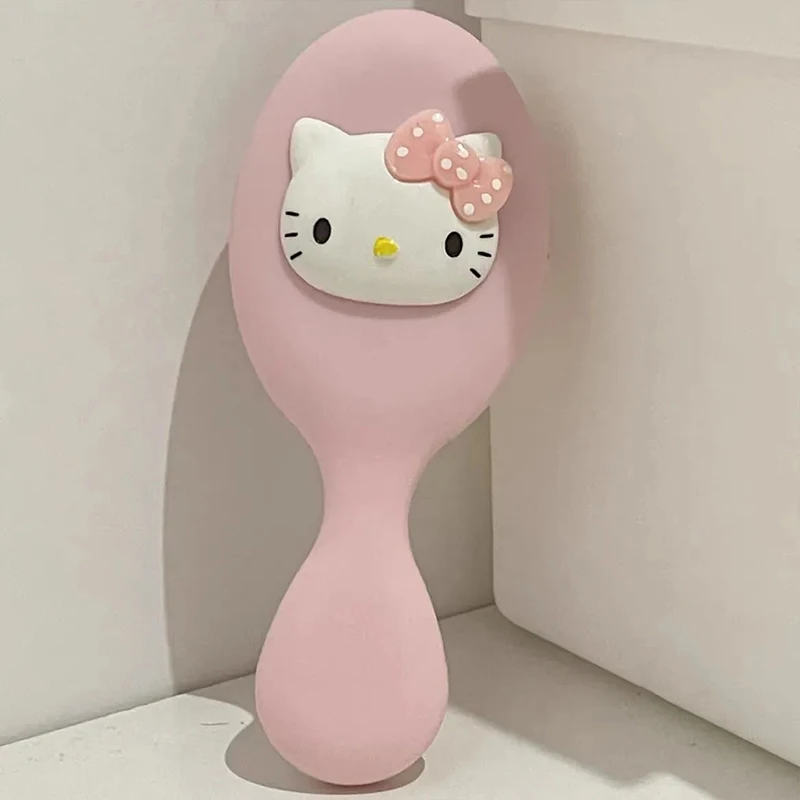 

Kawaii Hello Kitty Y2K Comb Sanrio Anime My Melody Cinnamoroll Kuromi Air Cushion Comb Cartoon Cute Portable Mini Comb Girl Gift