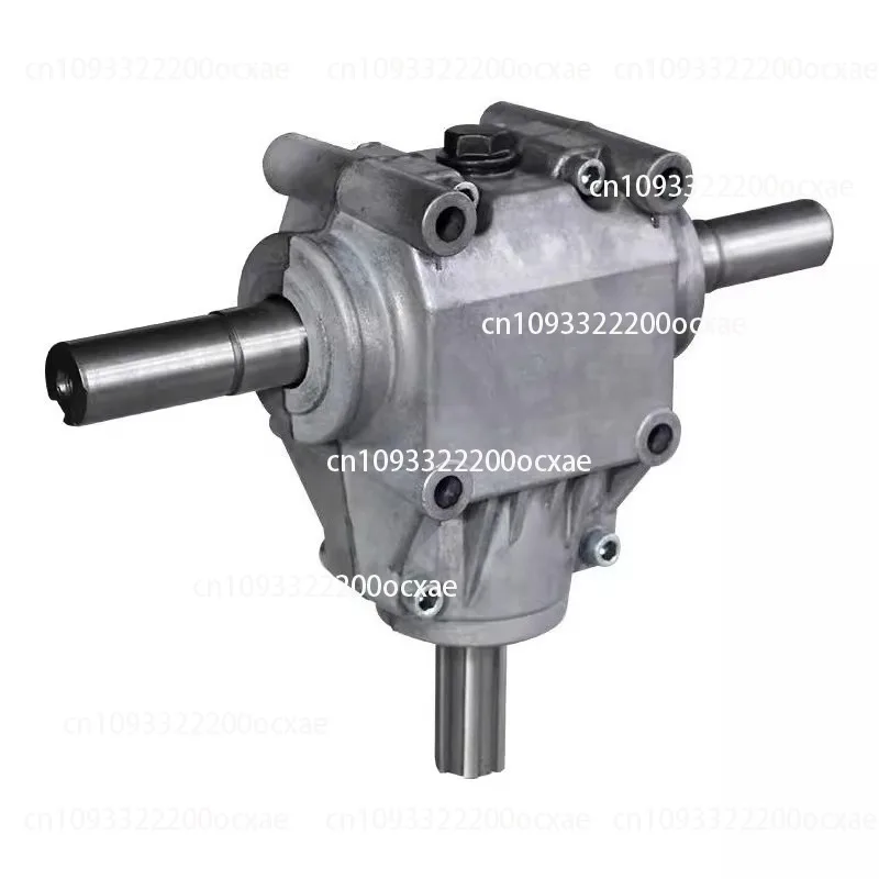 90 Degree Right Angle Gear Transmission Small Spiral Bevel Gear T-type Steering Gear Reversing Right Angle Transmission