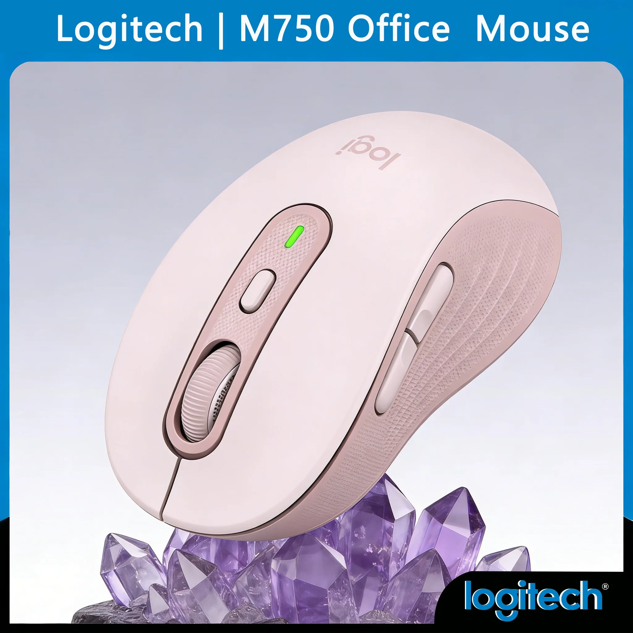 

Soft & Secure Grip: Logitech M750 Ergonomic Mouse