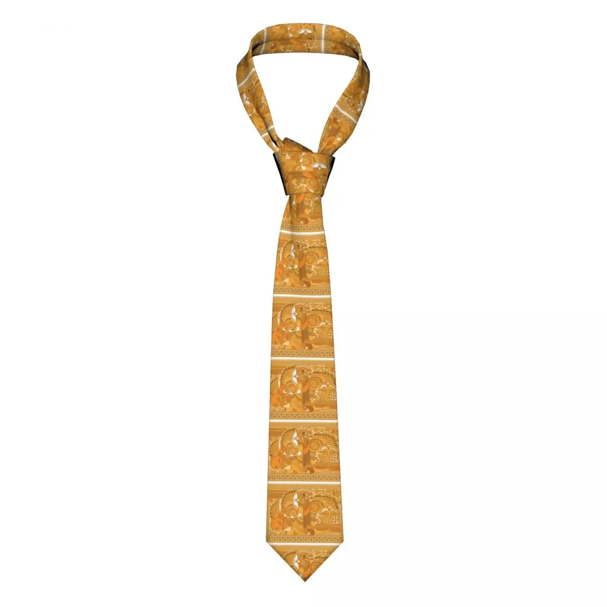 

Casual Arrowhead Skinny Egyptian Sacred Cat Necktie Slim Tie For Men Man Accessories Simplicity For Party Formal Tie