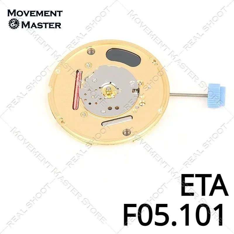 クォーツ移動時計交換部品,新品,オリジナル,2つの手,カレンダーなし,f05101