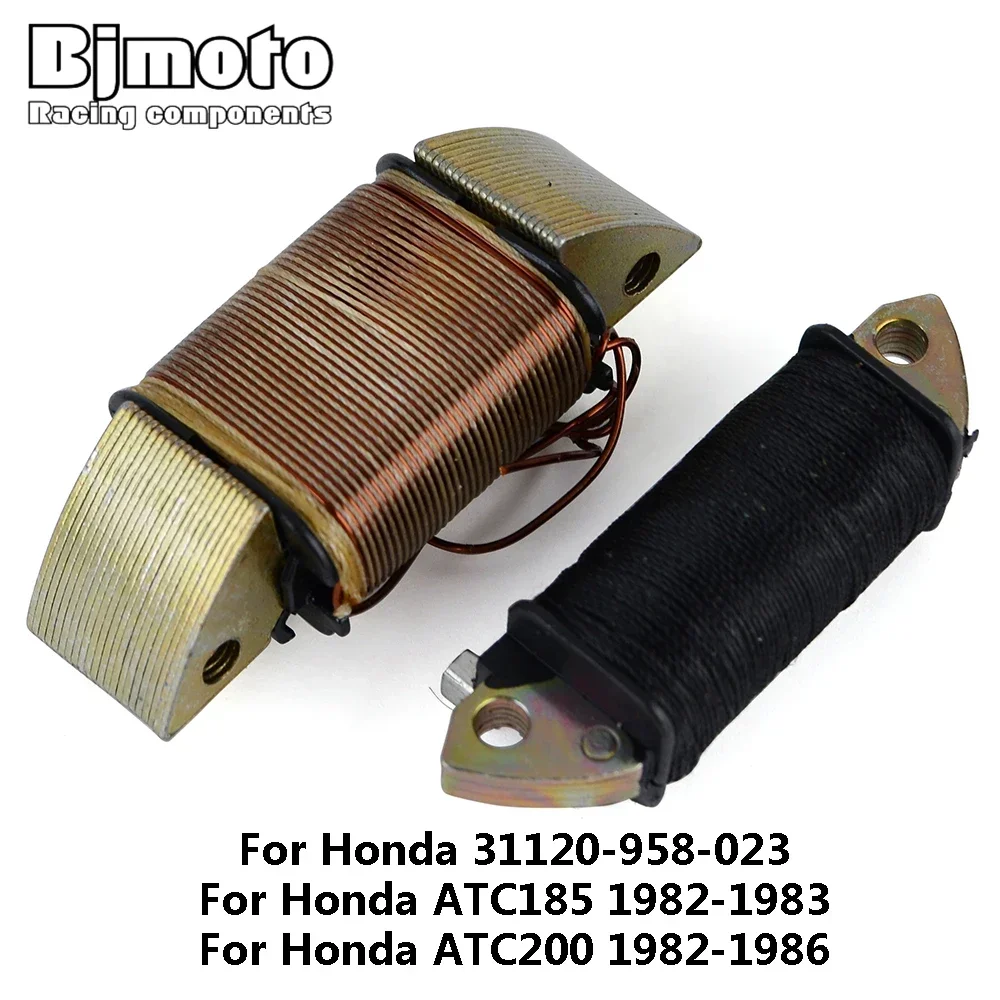 

Motorcycle Generator Stator Coil For Honda ATC185 1982-1983 ATC200 1982-1986 31120-958-023