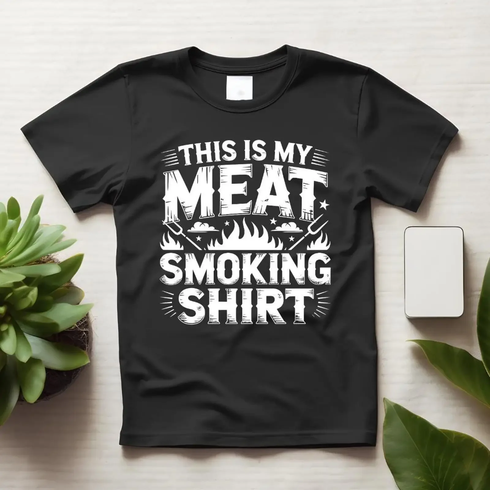 This Is My Meat Smoking T Shirt Funny BBQ Grilling for Pitmaster Fans vintage Washed fashion Unisex designer clothes Versatile