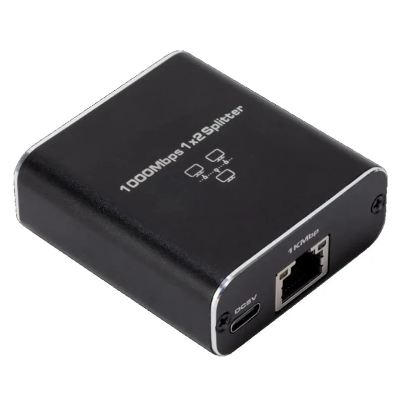 

Сетевой разветвитель 1–2 Ethernet-разветвитель для 2 ПК, ноутбука, разъем RJ45, разветвитель RJ45, разветвитель 1 в 2, Ethernet-разветвитель Durable-HGSW
