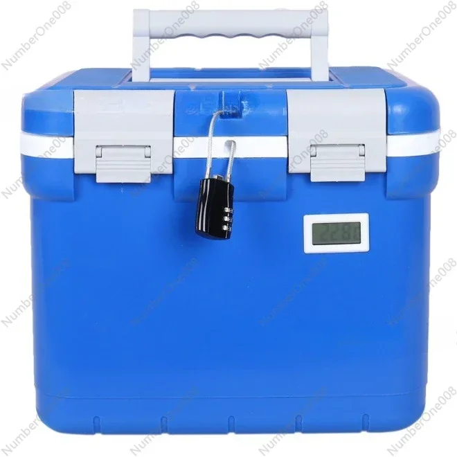 6L refrigerated box, transportation box, vaccine refrigerated box with positioning recorder, real-time monitoring of blood