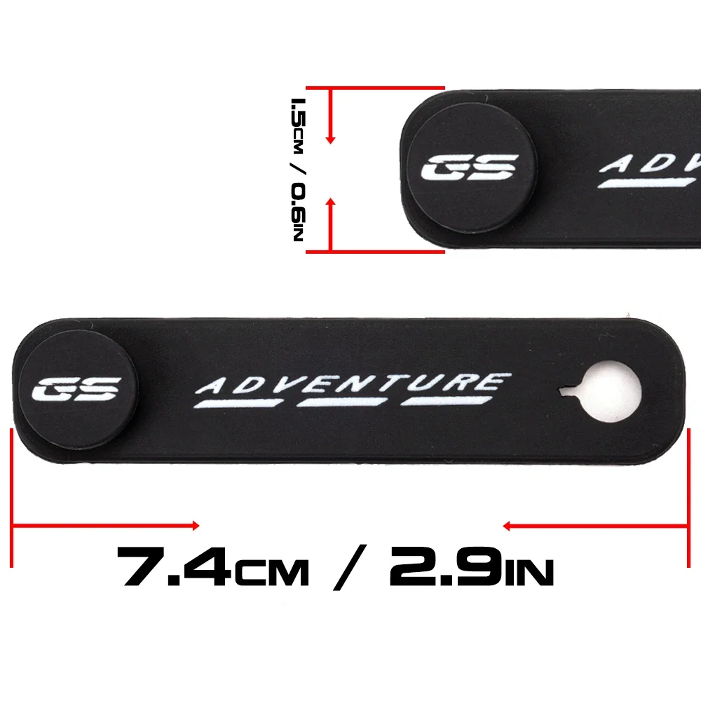 R1300GS لسيارات BMW R1200GS R1250GS ADV F750GS F800GS F850GS مغامرة GSA أسلاك الدراجات النارية تحديد التعادل ضمادة مطاطية الملحقات