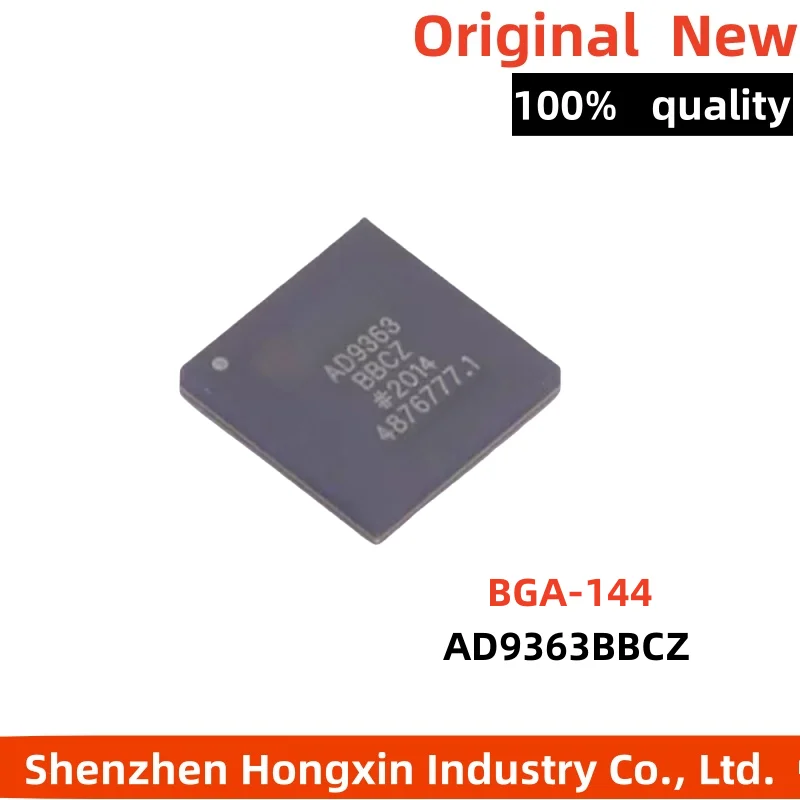

1pcs new AD9363BBCZ silk screen AD9363 packaged BGA-144 RF wireless transceiver chip
