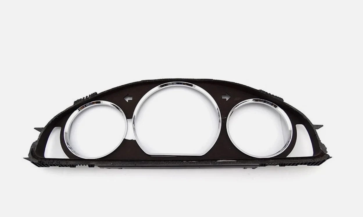 Premium Grade Cluster Dashboard Dial Gauge Rings CHROME For MERCEDES BENZ 00-02 W208 C208 00-02 W210 93-95 W202