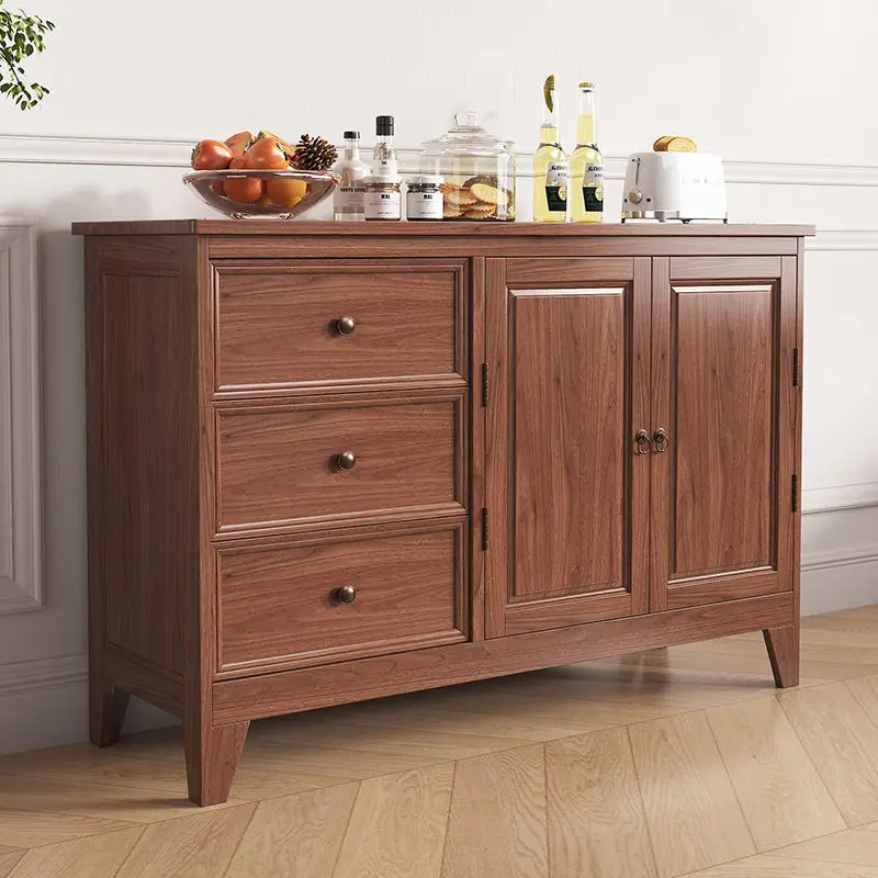 

chest solid wood storage locker dining side cabinet bedroom living room wall small cabinet small apartment locker next tocabinet