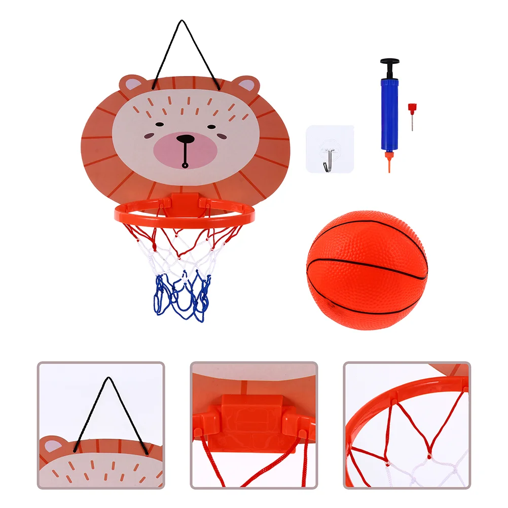 Toy for Kids Basketball Backboard Frame Hoop Children’s Toys Wall Hanging Mount