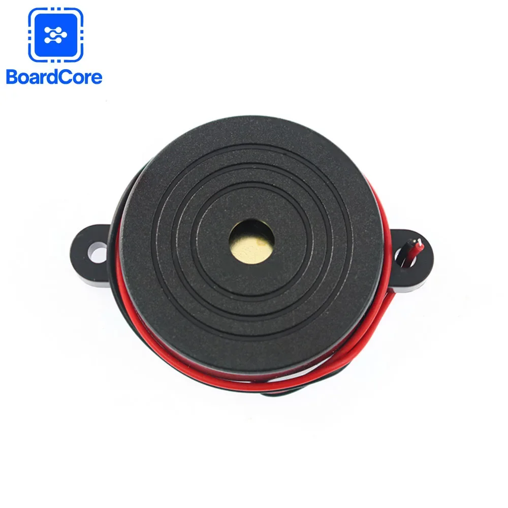5/10PCS Active Buzzer DC3-24V Long Continous Beep Tone Alarm Ringer 42*16MM High Decibel Mini Active Piezo Buzzers, for Arduino