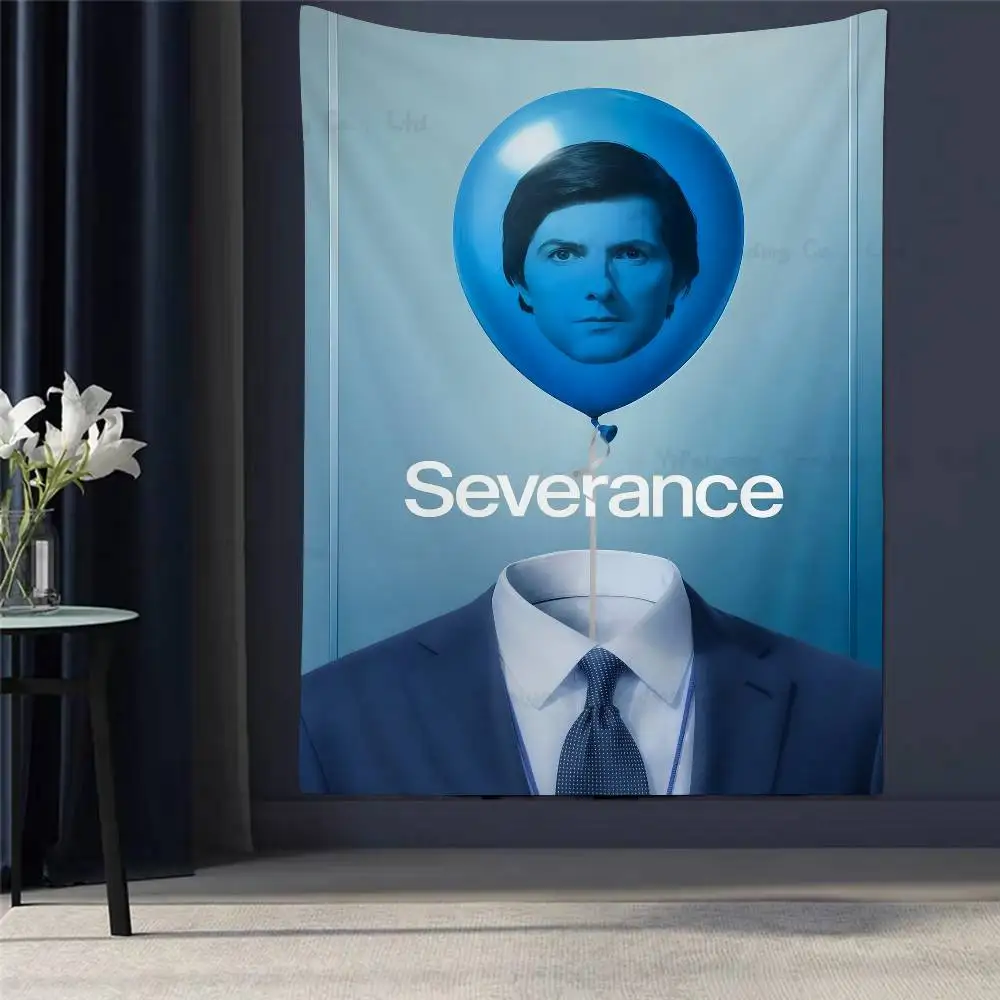 

1pc Severance Tv Printed Large Wall Tapestry Indian Buddha Wall Decoration Witchcraft Bohemian Hippie Wall Art Decor