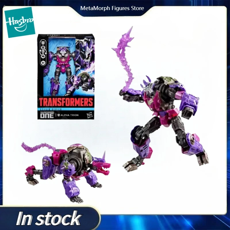 Originale Hasbro Transformer Toy SS Studio Series Voyager Level ALPHA TRION Anime Figure Collection Regalo