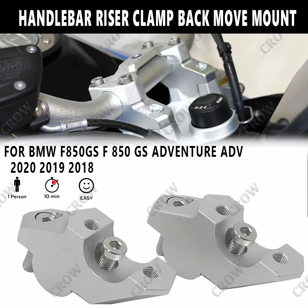 F900R New Motorcycle Accessory Handle Stand Pipe Clamp Rear Moving Bracket For BMW F850GS F 850 GS Adventure ADV 2020 2019 2018