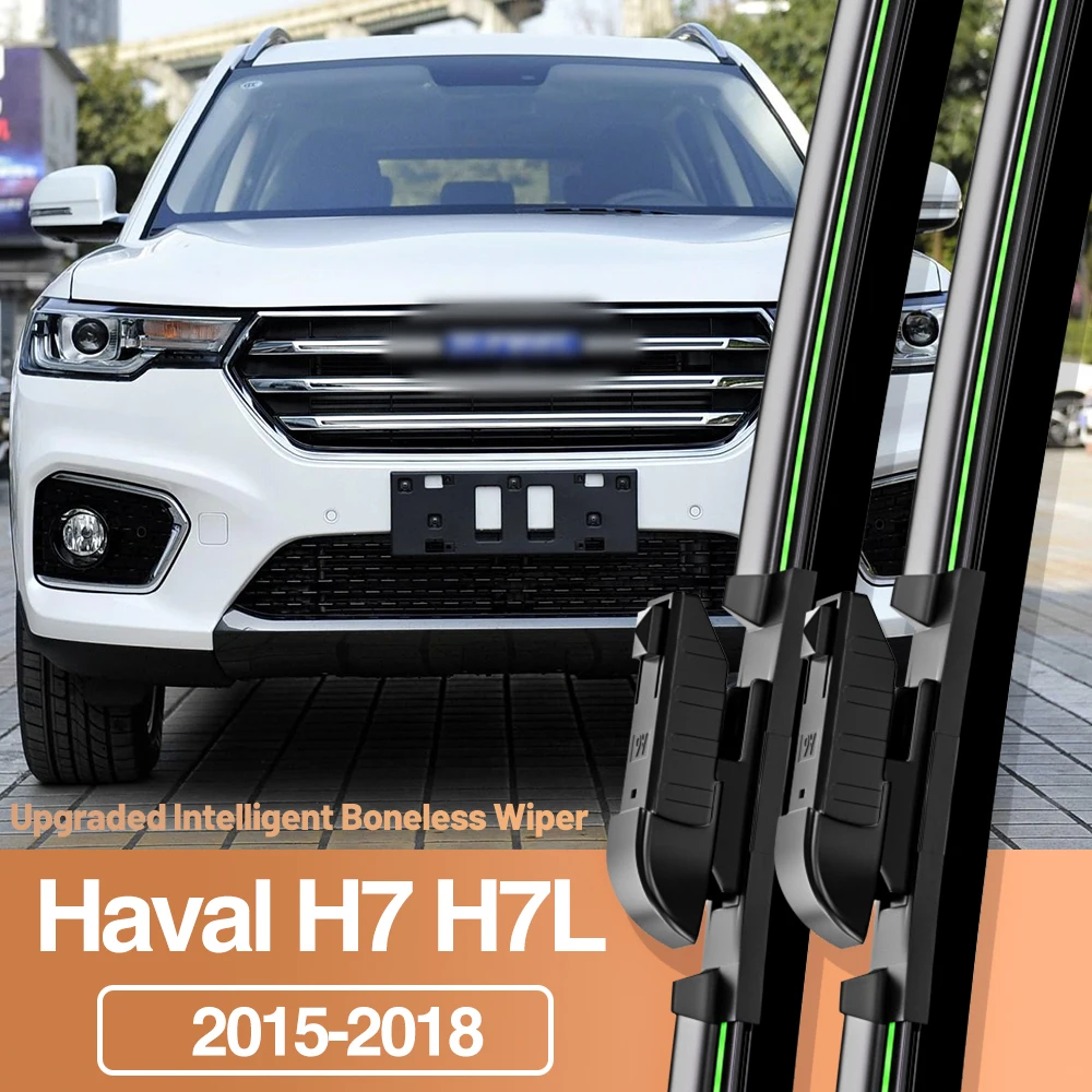 2pcs For Great Wall Haval H7 H7L 2015-2018 Front Windshield Wiper Blades Windscreen Window Accessories 2016 2017