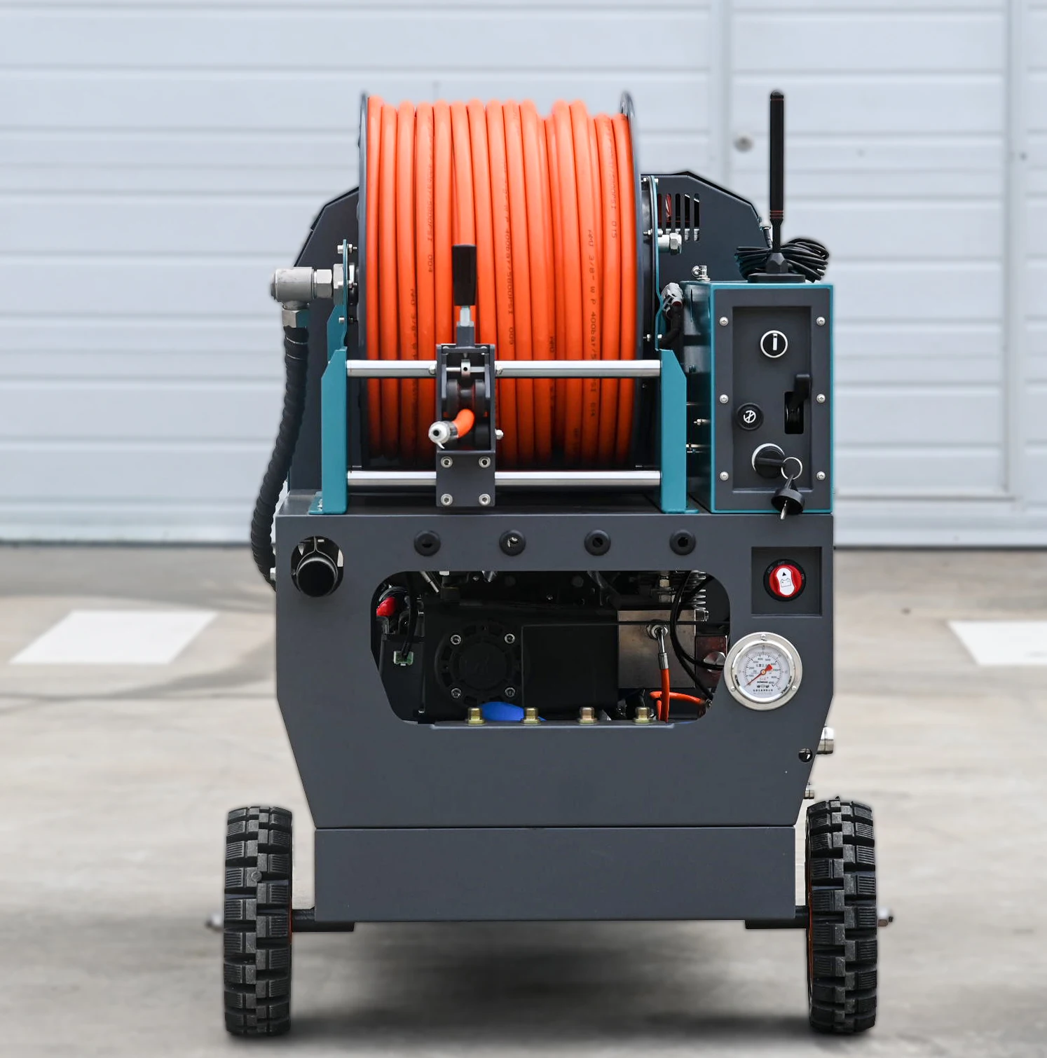 AMJET MS3030 300bar آلة تنظيف أنابيب الصرف 8GPM آلة تنظيف أنابيب الصرف 22HP آلة تنظيف أنابيب الصرف #4