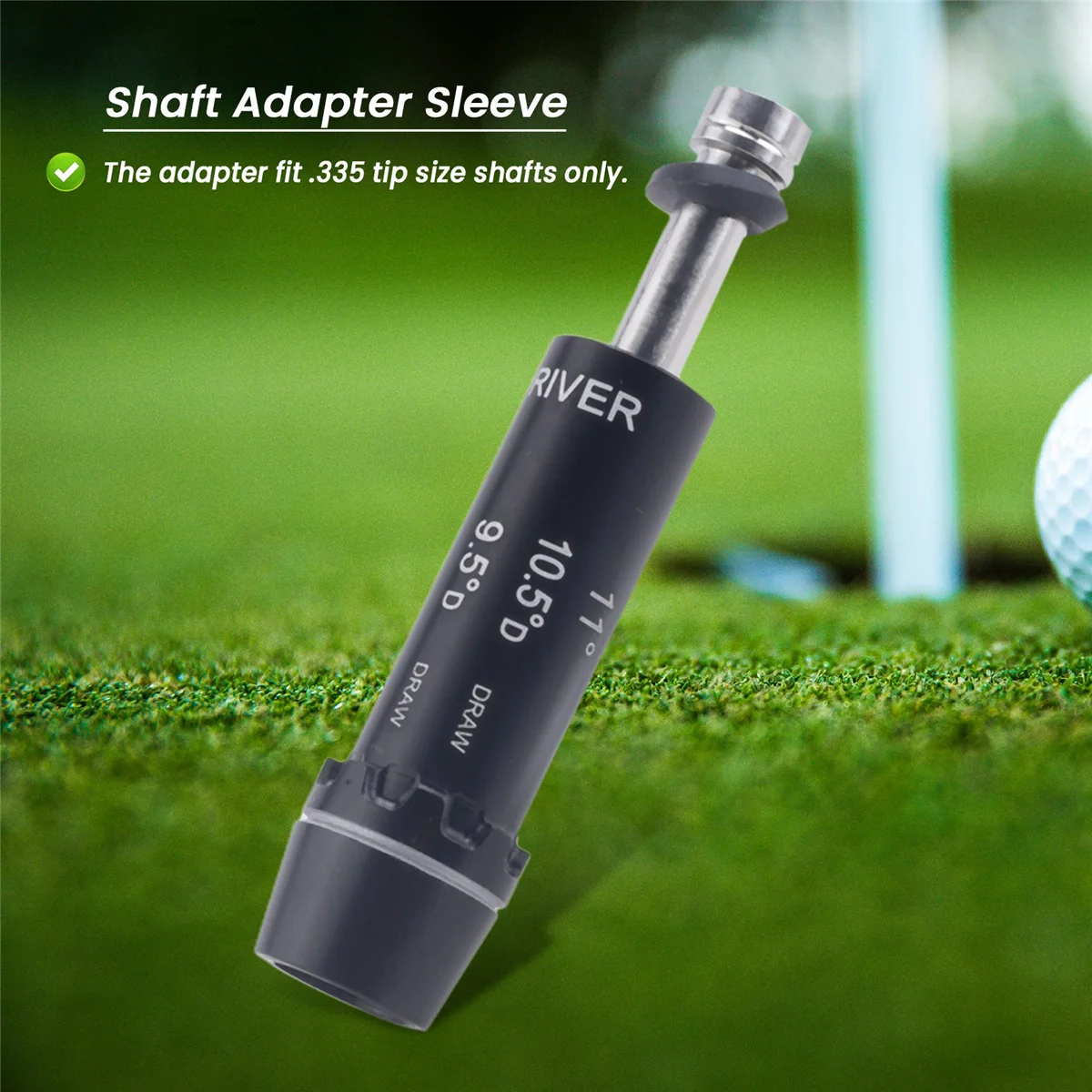 

SSR New .335 Shaft Adapter Sleeve For Cobra BIO Cell Plus + FLY Z Plus Driver 8o-11o