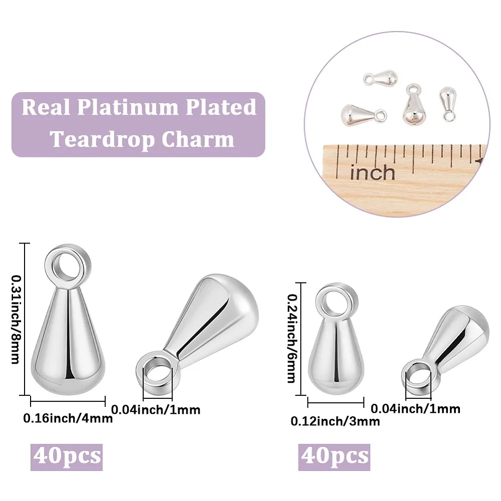 80-pecas-2-estilos-pingentes-de-latao-extensor-de-corrente-gota-banhado-a-platina-real-6~8x3~4mm-furo-1mm-40-pecas-estilo