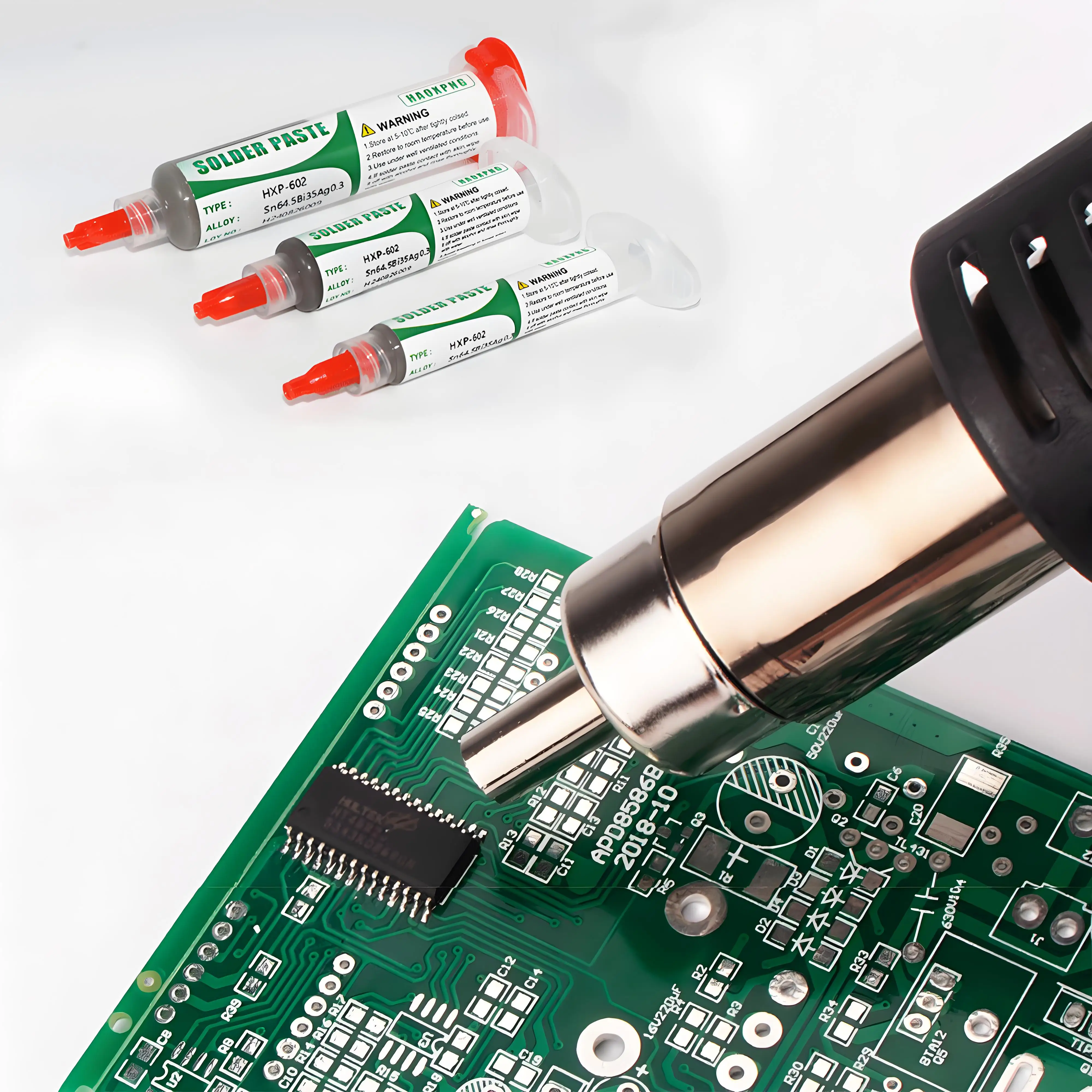 Lead-free Solder Paste Low Temperature Flux For Soldering Led Sn42bi58 Smd Repair Tin Paste No-Clean No Rework