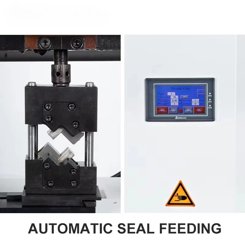 EW-5040+ High Quality 2T Force Terminal Crimping Machine with CFM Terminal Pressing Machine Cable Manufacturing Equipment