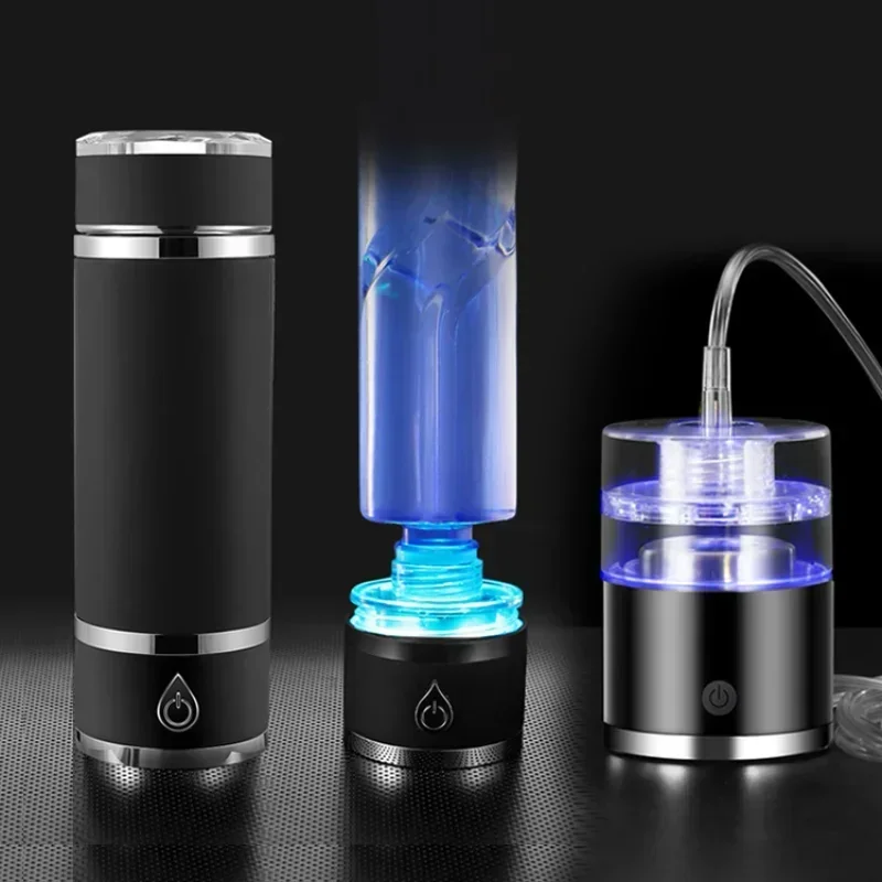 Hot SalesUSB Rechargeable Stainless Steel Hydrogen Water Bottle Inhaler