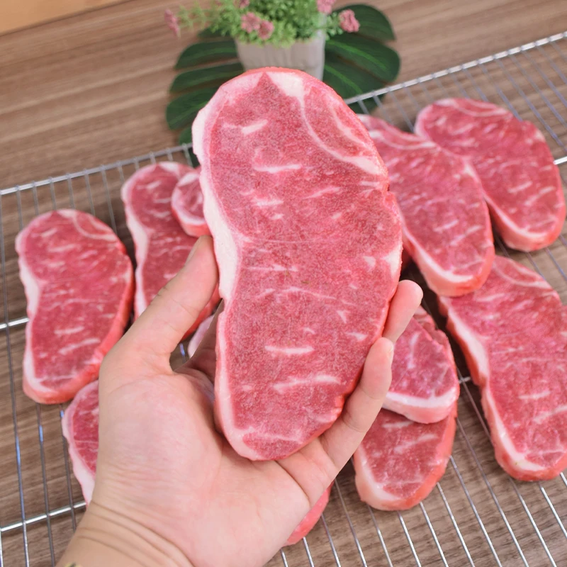 Realistisches gefälschtes geschnittenes Fleisch – einzelnes rohes Rindfleisch/Schweinefleischmodell für die Präsentation von Metzgerladen, Streichwitze, Lebensmittelfotografie und TikTok-Videos – Detail 6