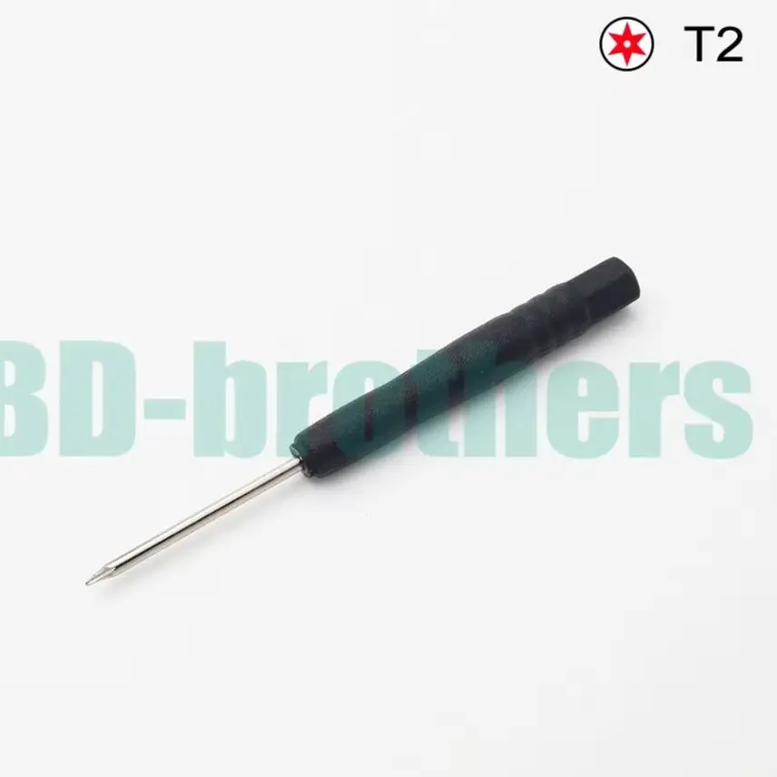

Отвертка T2, черная, 83 мм, шестигранные отвертки Torx, инструмент для открытия печатной платы жесткого диска, ремонт открытия телефона, 1000 шт./лот