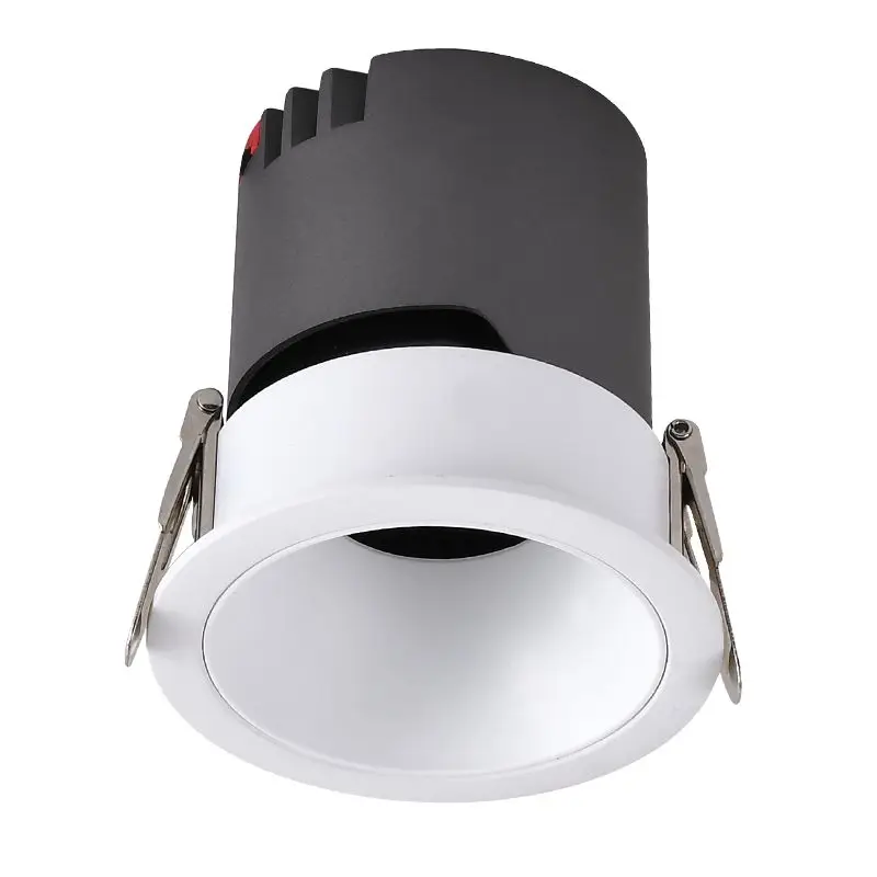 Imagem -02 - Cob Holofote de Alumínio Regulável Led Downlights Livre Zigbee Nome Driver Quarto Sala de Estar Preto-copo Branco-cup Zigbee3.0