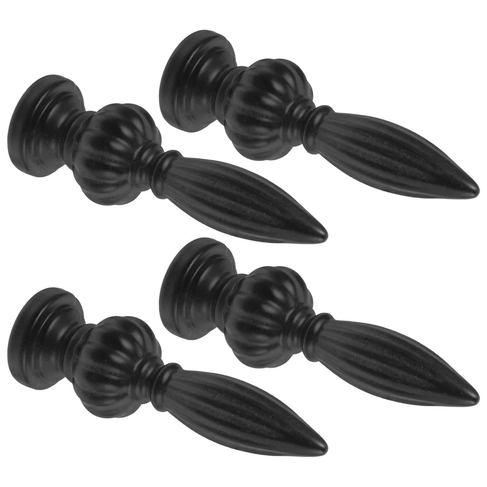 

4 Pcs Lamp Cap Decoration Shade Toppers Finial Decorate Holder Harp Knob Bracket Lampshade