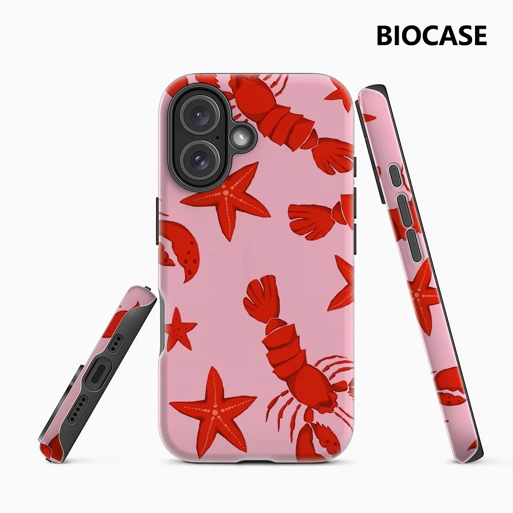Hummer-Seestern iPhone18 Handyhülle Must-Haves Doppelschichtige Rückabdeckung für Pro Max Plus Kompatibel mit iPhone 17 16 15 14 13 1