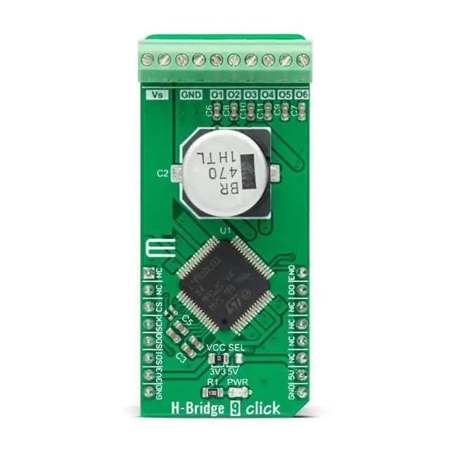 New MIKROE-4821 H-BRIDGE 9 CLICK