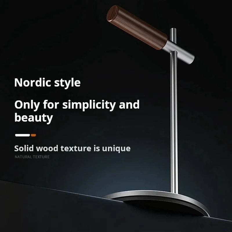 

Настольная подставка для Bluetooth-гарнитуры из алюминиевого сплава, держатель для наушников, вешалка для крепления на стойку, проводная вешалка для наушников, геймерская вешалка Silver-A75P