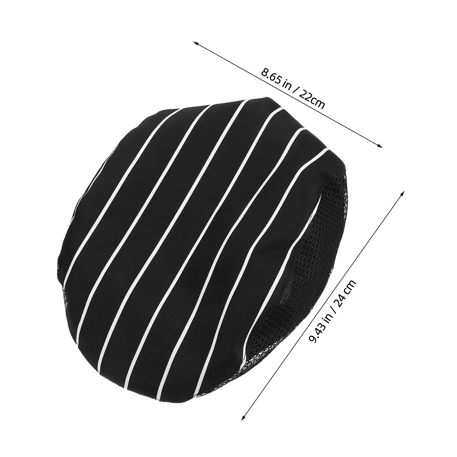 หมวกเชฟแบบปรับได้ 2 ชิ้น สำหรับทุกเพศ ระบายอากาศได้ดี ทำจากผ้าฝ้าย หมวกครัวแบบตาข่าย เหมาะสำหรับงานบริการอาหาร ทำอาหาร สำหรับเชฟ พนักงานเสิร์ฟ และพ่อครัว
