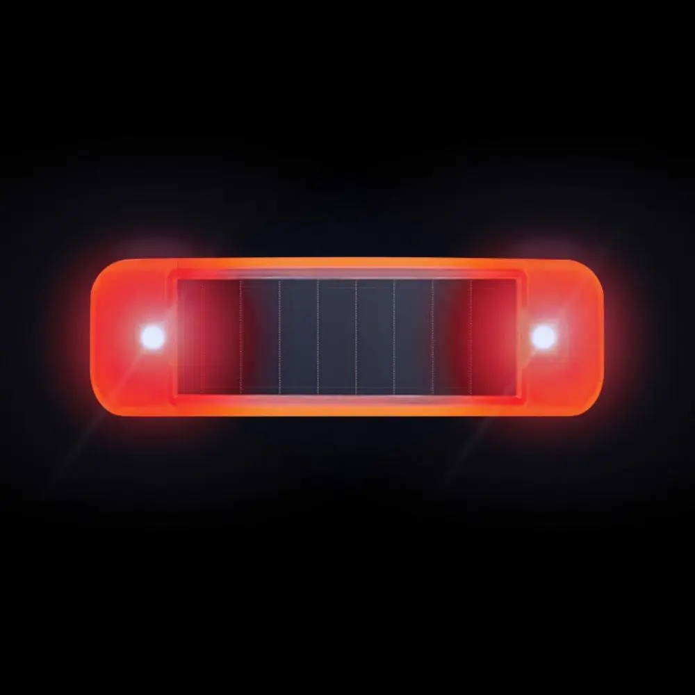 Solar Powered LED Light Anti-theft Dummy Alarm Flashing Warning Light Strobe Signal Light Prevent Rear-end Collision