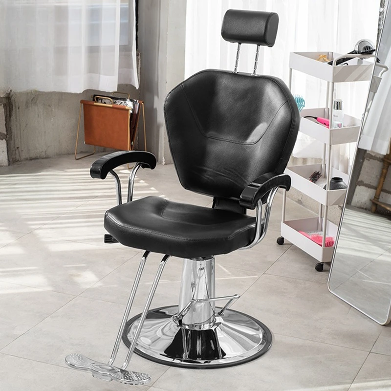 

Barber Shop Hair Chair Beauty Eyebrow Trimmer Chair Lifts and Falls Salon Spa Equipment