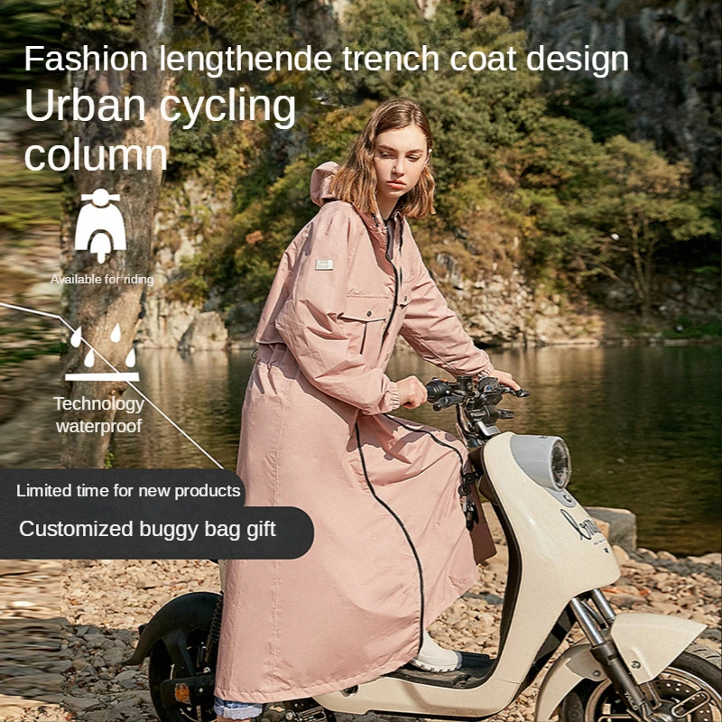 Luxury Fashion Raincoat Women Jacket Hiking Long Cute Waterproof Raincoat Clothes Gabardina Mujer Household Merchandises Poncho