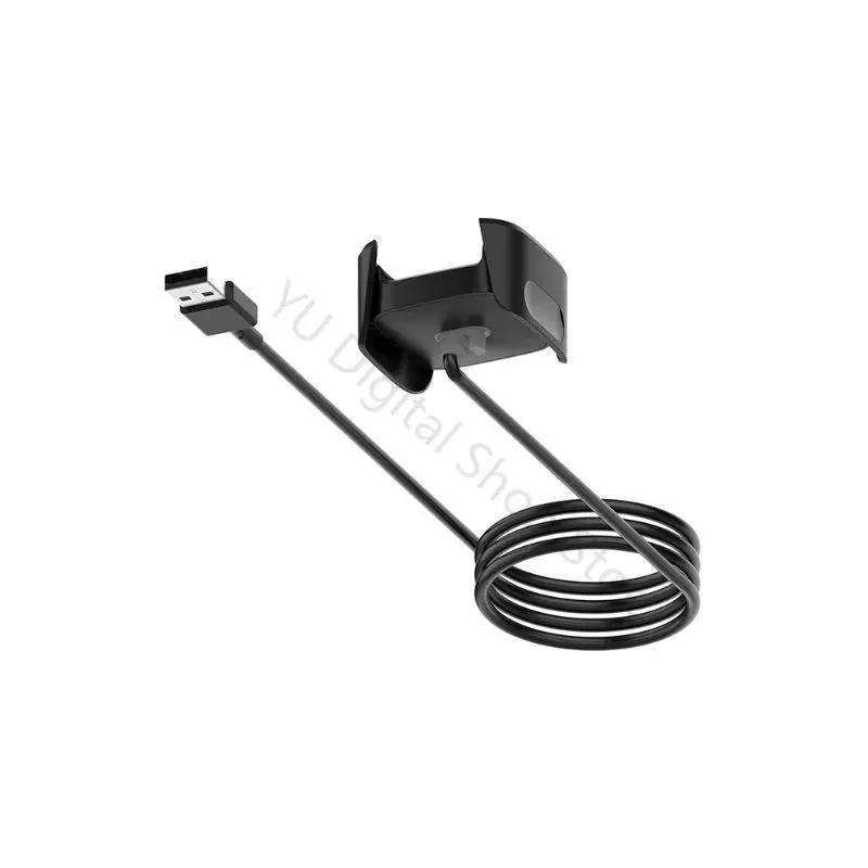 96BA Black USB Fast Power Cable Charging Dock Stand Cradle Station for Fitbit 2 for Smart Watch Accessories