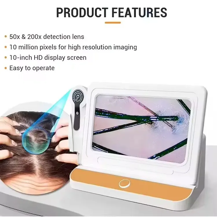 Skin Tester Scalp Hair Follicles