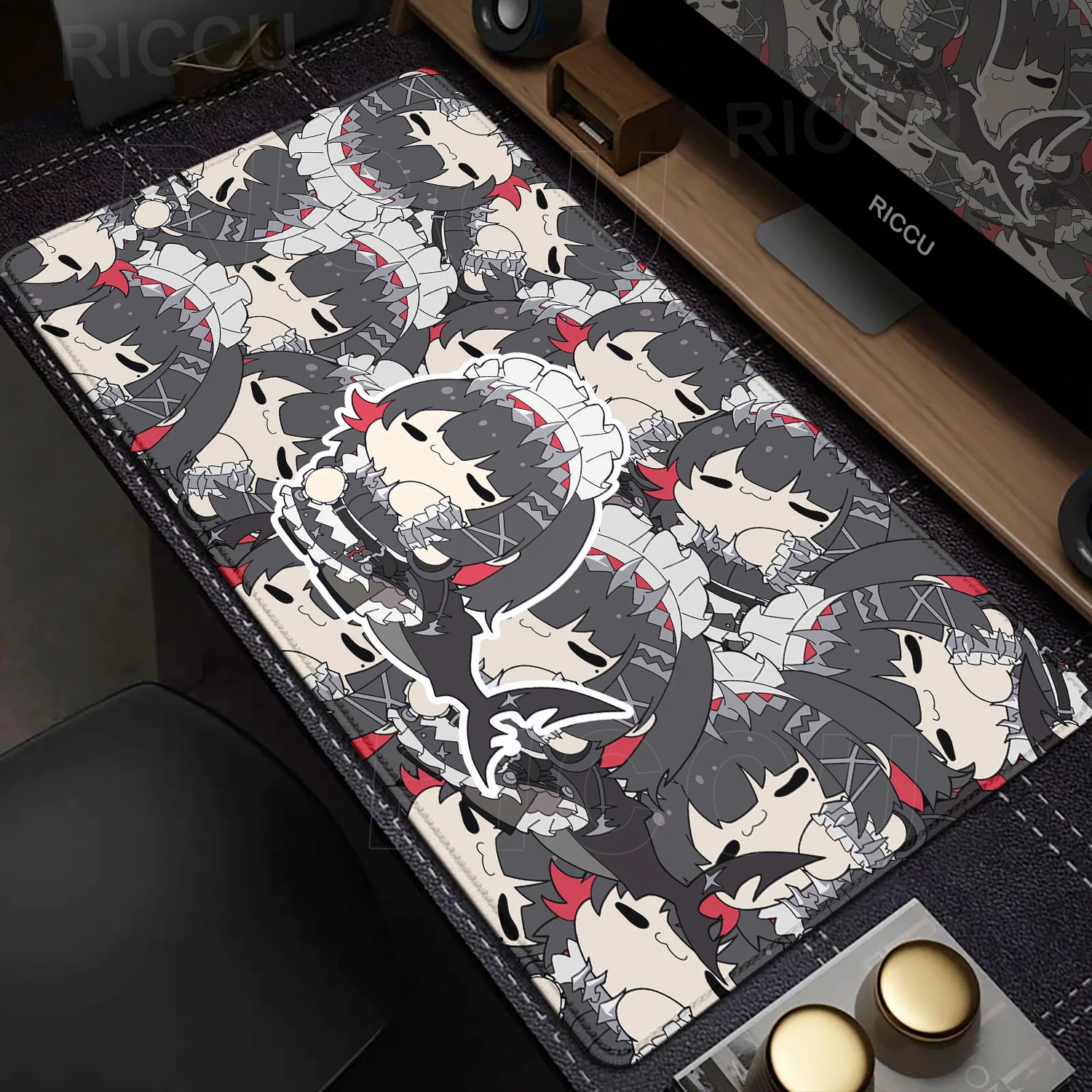 Zenless Zone Zero Ellen Joe Mousepad Gamer Deskpad Large Gaming Accessories ZZZero Cute Mouse Pad Tablemat Keyboard Extended Mat