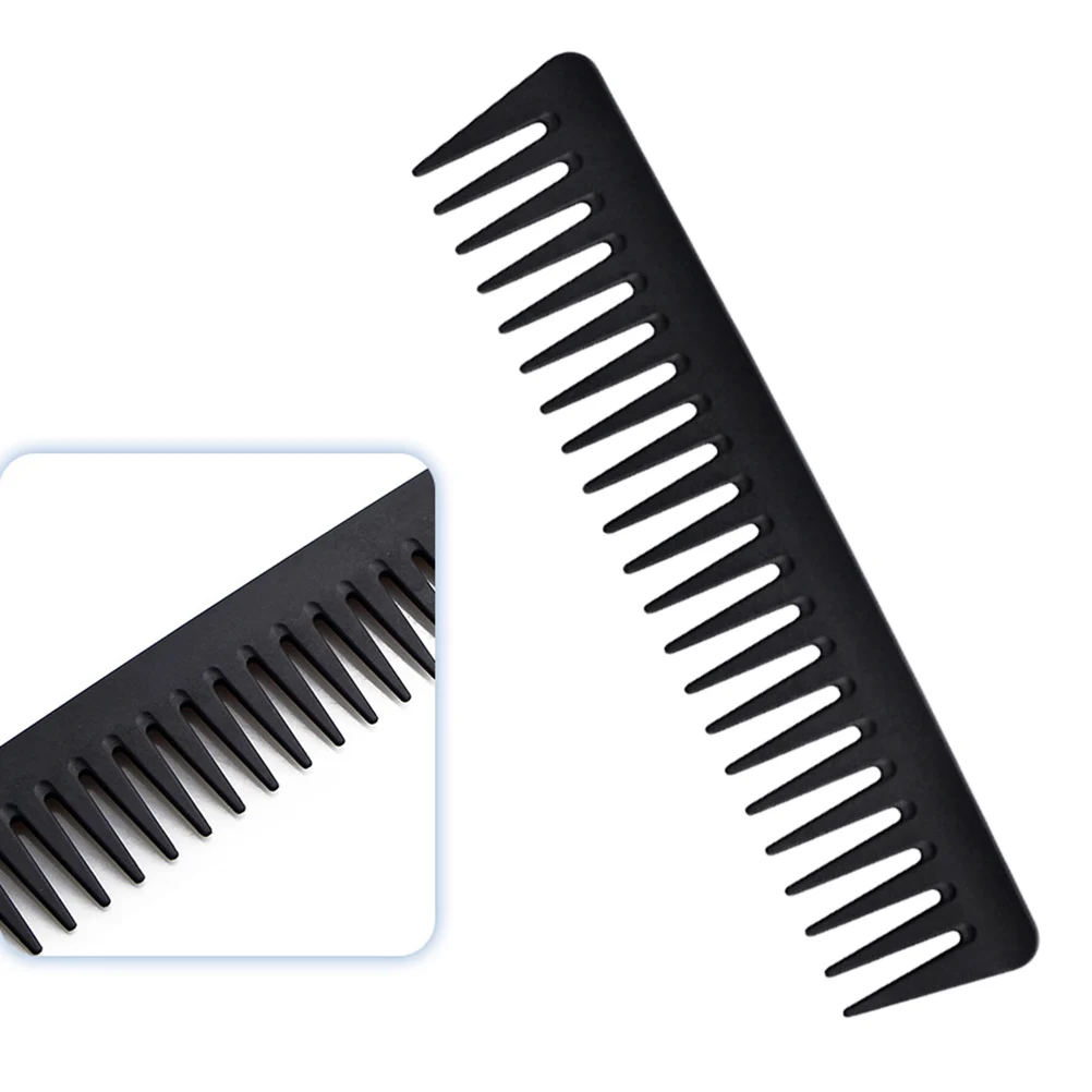 

3pcs Vintage Comb Wide Tooth Durable Lightweight Salon Styling Hairdressing Tool For Men Wet Dry Hair Detangling
