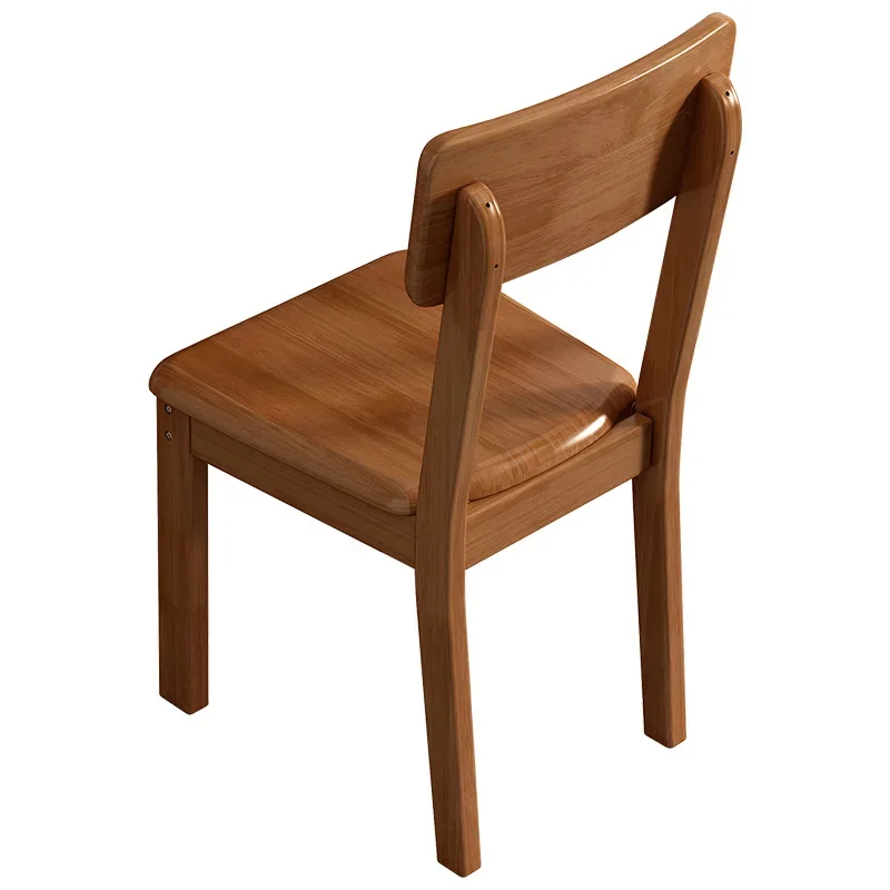

Solid wood chairs, household chairs, backrests, desks, dining tables and chairs, simple all solid wood