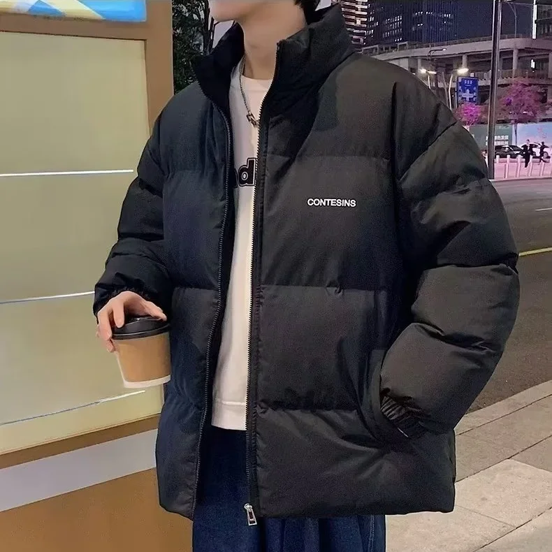 

Мужская утепленная куртка на флисовой подкладке с хлопковым наполнителем, осенне-зимняя, новая модель, теплая, с длинными рукавами, на молнии, для пар, цветная