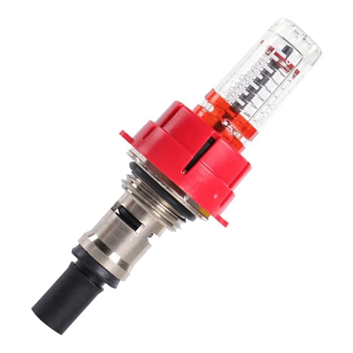 T88C 6 Pcs Underfloor Heating Manifold Flow Meter, Visual Flow Monitoring Regulator for Underfloor Heating Systems(1/2)