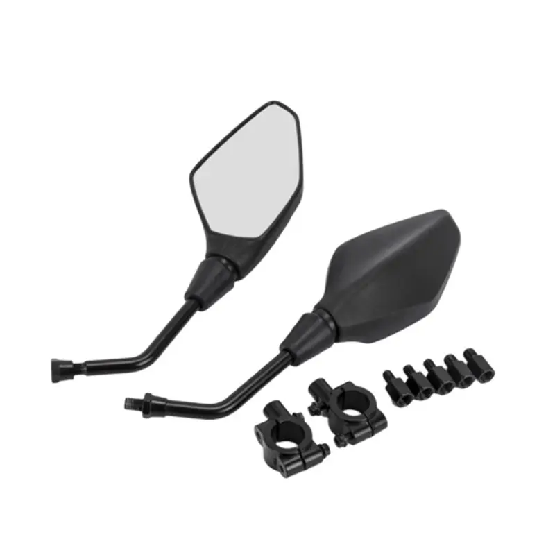 A96E-Handlebars Mounted Universal Motorcycle Rearview Mirrors Rearview Mirror Accessories
